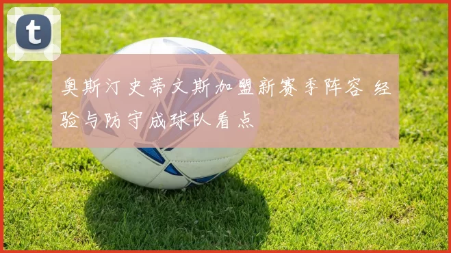 奥斯汀史蒂文斯加盟新赛季阵容 经验与防守成球队看点